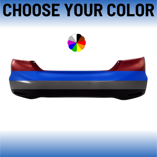 Rear Bumper Cover For 2013-2015 Honda Civic Sedan