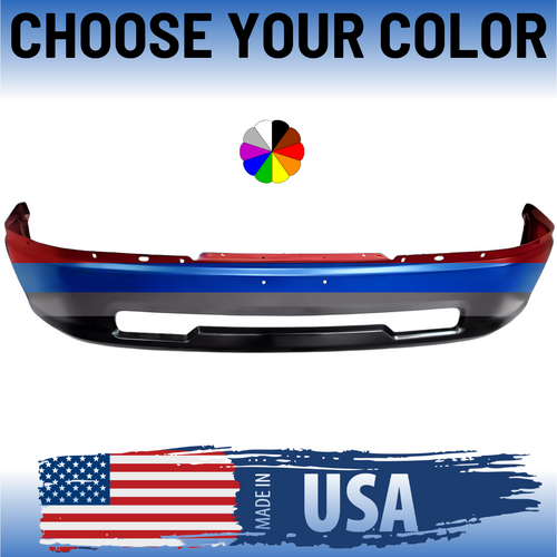 USA Made Paintable Front Bumper For 2009-2012 RAM 1500 Without Fogs