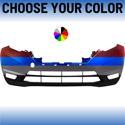 Front Bumper For 2017-2019 Nissan Versa Note