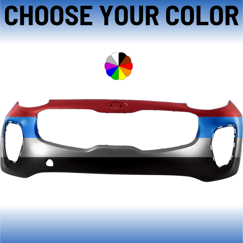 Front Bumper Cover For 2017-2019 Kia Sportage AWD