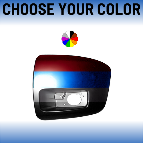 Front Bumper End Cap Left Side For 2007-2013 Chevrolet Silverado 1500 With Fog Lamp Hole