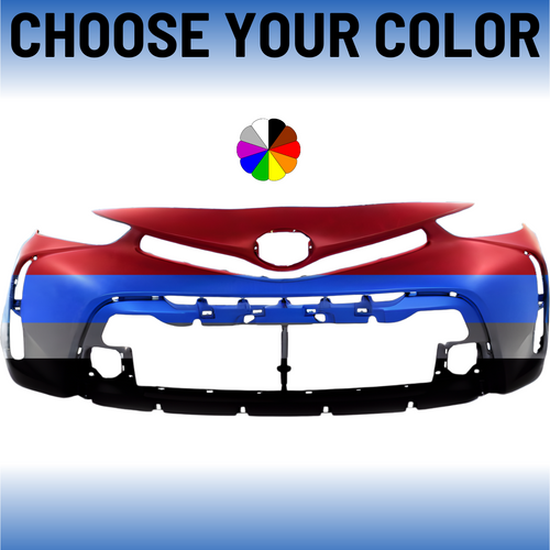 Front Bumper Cover For 2015-2017 Toyota Prius V