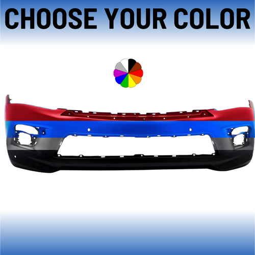 Front Bumper Cover For 2015-2017 Infiniti QX80 With Sensors