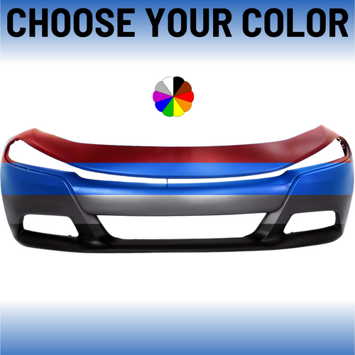 Front Bumper Cover For 2015-2023 Dodge Charger