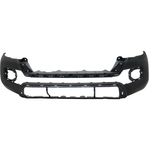 Front Bumper Cover For 2016-2018 Toyota Tacoma Without Flare Hole CAPA