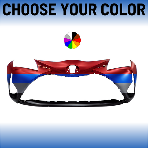 Front Bumper Cover For 2018-2019 Toyota Yaris Hatchback CE/L/LE/SE