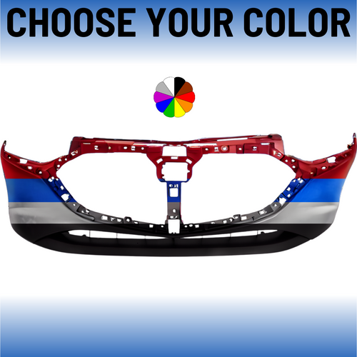 Front Bumper Cover For 2019-2025 Mazda 3 Without Sensors