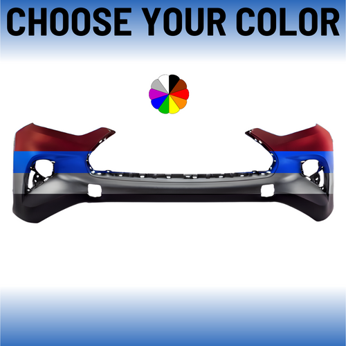 Front Bumper Cover For 2020-2023 Toyota Highlander L/LE/XLE Without Sensors