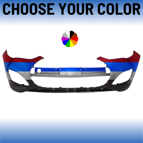 Front Bumper Cover For 2013-2017 Hyundai Veloster 1.6 Turbo Models