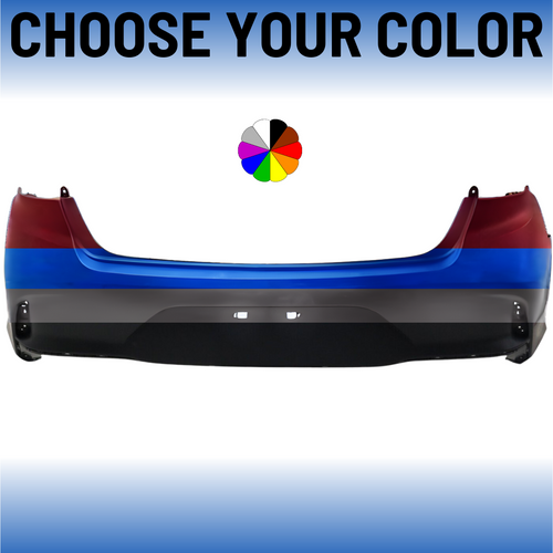 Rear Bumper Cover For 2018-2019 Hyundai Sonata Without Sensors