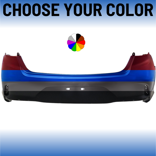 Rear Bumper Cover For 2018-2019 Hyundai Sonata Without Sensors