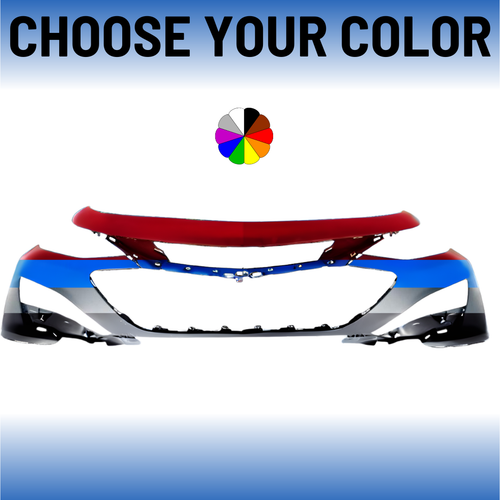 Front Bumper Cover For 2019-2025 Chevrolet Malibu Without Sensors