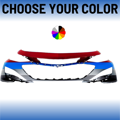 Front Bumper Cover For 2019-2024 Chevrolet Malibu Without Sensors