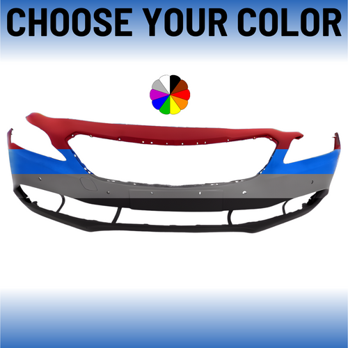 Front Bumper Cover For 2017-2019 Buick Lacrosse With Sensors