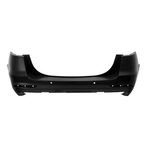 Rear Bumper Cover For 2019-2020 Ford Fusion With 4 Sensor Holes Without Active Park Assist