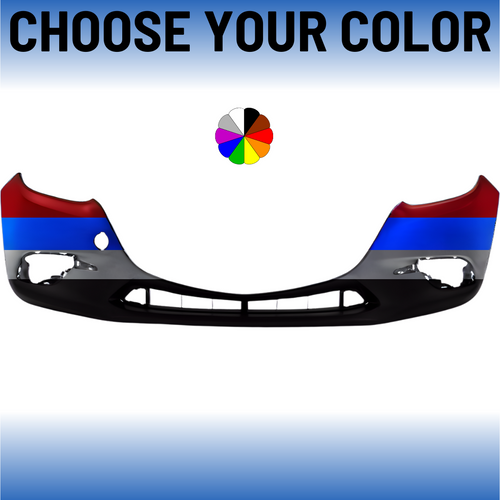 Front Bumper Cover For 2017-2018 Mazda 3