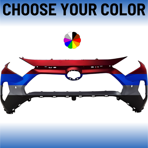 Front Bumper For 2019-2024 Toyota Rav4