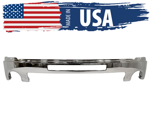 USA Made Chrome Front Bumper For 2007-2013 GMC Sierra 1500