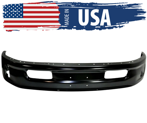 USA Made Paintable Front Bumper For 2013-2018 Ram 1500 Without Sensors With Fog Lamps