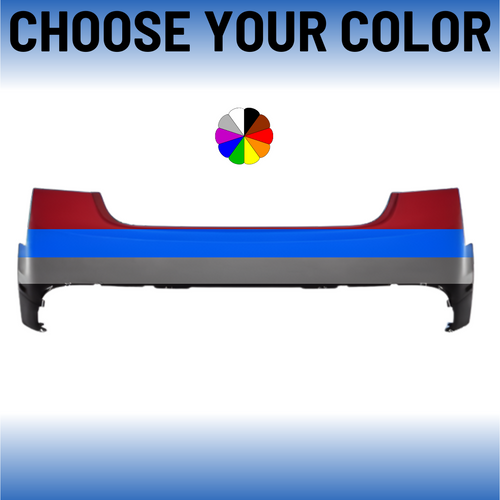 Rear Bumper Cover For 2013-2014 Lincoln MKZ Without Sensors