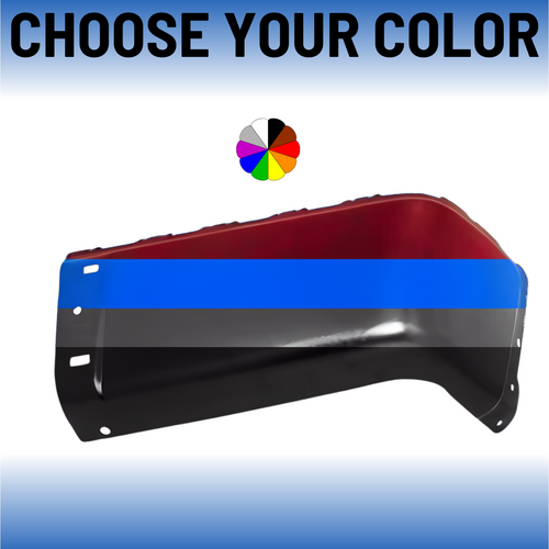 Right Rear Paintable Bumper End For 2007-2013 Chevrolet Silverado Without Sensor