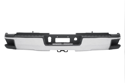 Complete Rear Bumper Assembly For 2015-2019 Chevy Silverado 2500/3500 Dual Rear Wheels