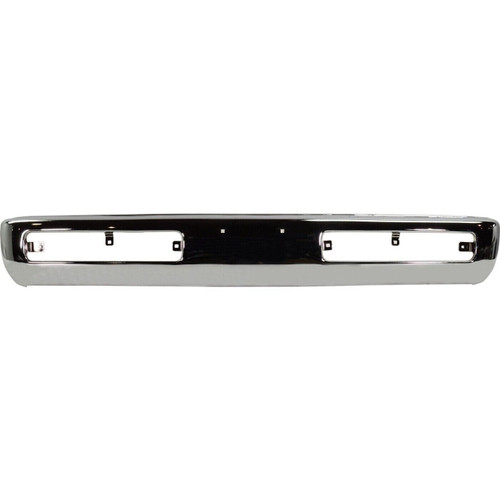 Chrome Front Bumper For 1996-1997 Nissan Pickup 1-Piece Type Models