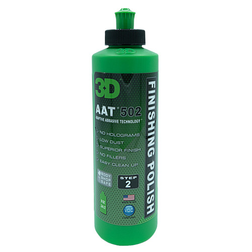 3D AAT 502 Finishing Polish 8 Oz