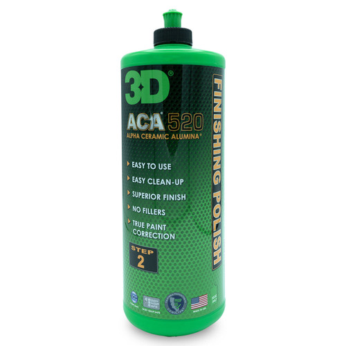 3D ACA 520 Finishing Polish 8 Oz