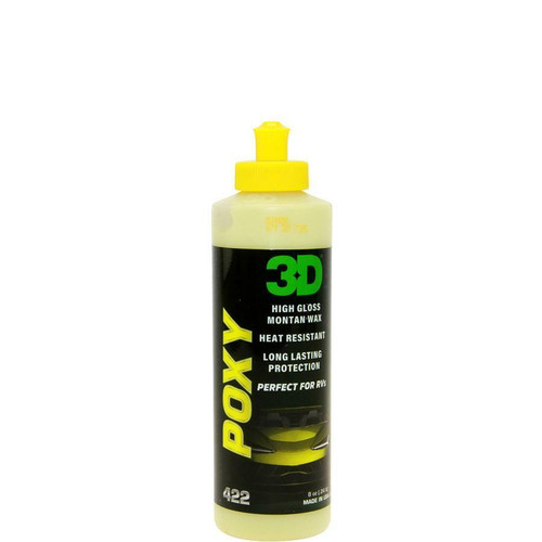 3D Poxy Hybrid Paint Sealant Wax 8 Oz
