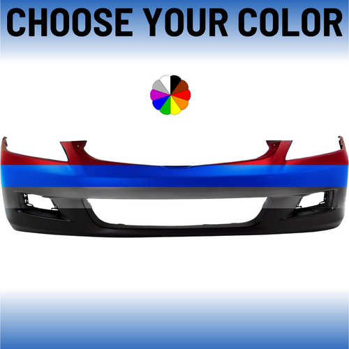 Front Bumper Cover For 2006-2007 Honda Accord Sedan
