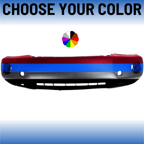 Primed Front Bumper Cover For 2004-2007 Toyota Highlander