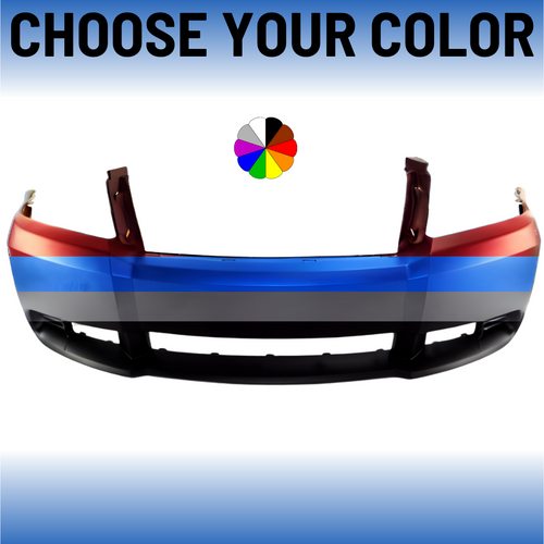 Front Bumper Cover For 2008-2010 Dodge Avenger Without Fogs