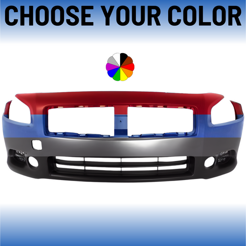 Front Bumper Cover For 2009-2014 Nissan Maxima
