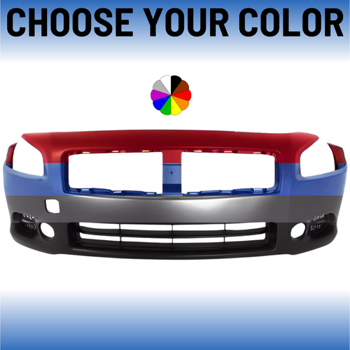 Front Bumper Cover For 2009-2014 Nissan Maxima