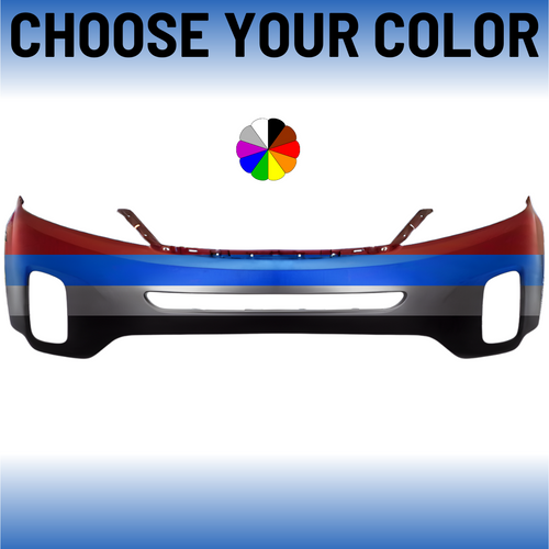 Front Bumper Cover For 2014-2015 Kia Sorento