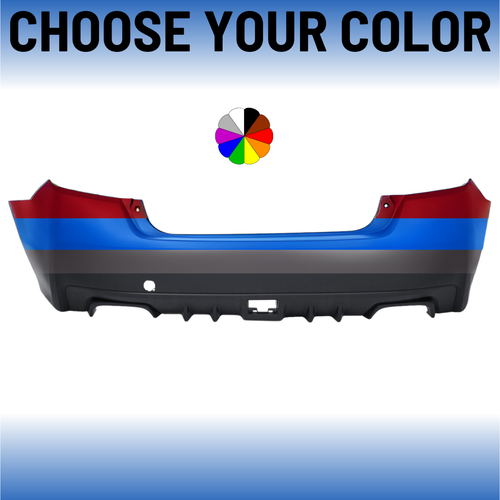 Primed Rear Bumper Cover For 2015-2021 Subaru WRX/WRX STi