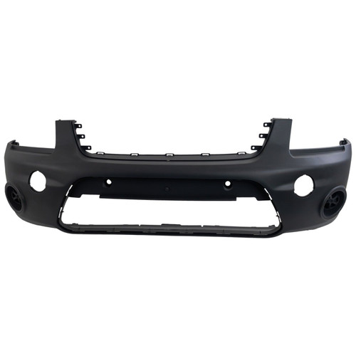 Front Bumper Cover For 2010-2013 Ford Transit Connect Textured With Fog Lamp Holes