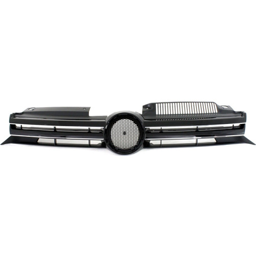 Black Grille For 2011-2014 Volkswagen Golf  Hatchback