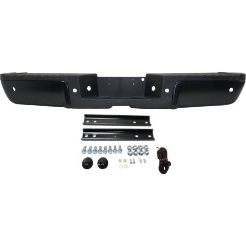 Rear Step Bumper For 2013-2016 Ford F-250 Super Duty Primed With Sensor