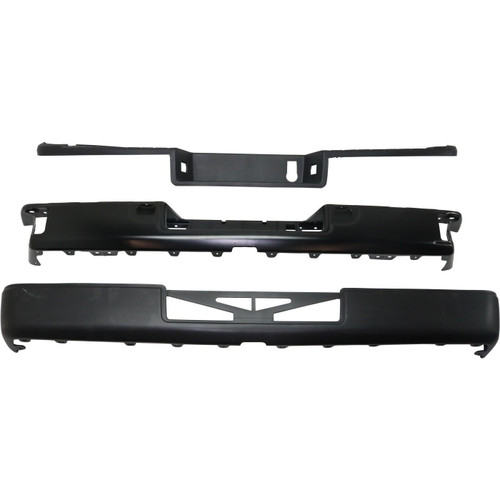 Rear Step Bumper Assembly For 2016-2019 Nissan Titan Without Sensor/Rebar Models