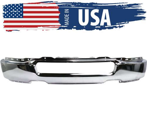 USA Made Chrome Front Bumper For 2004-2005 Ford F-150 Without Fogs
