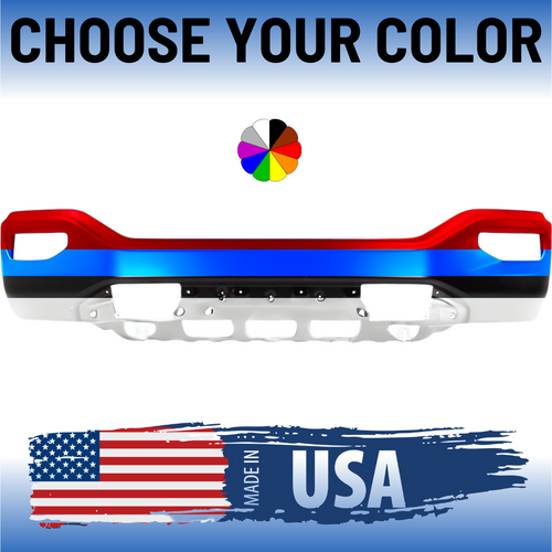 USA Front Bumper For 2016-2018 GMC Sierra 1500 Without Sensors