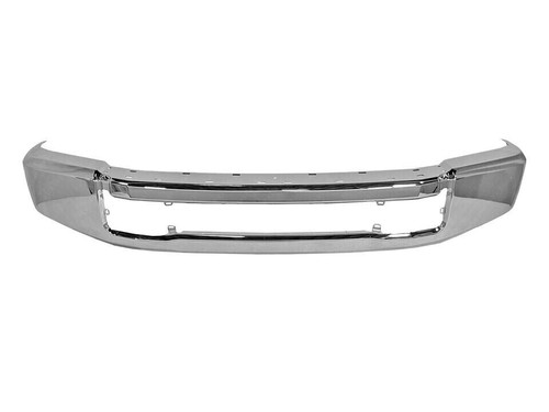Chrome Front Bumper For 2020-2022 Ford F-250/F-350 Without Fog Lamps
