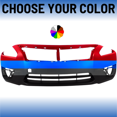 Front Bumper Cover For 2013-2015 Nissan Altima Sedan