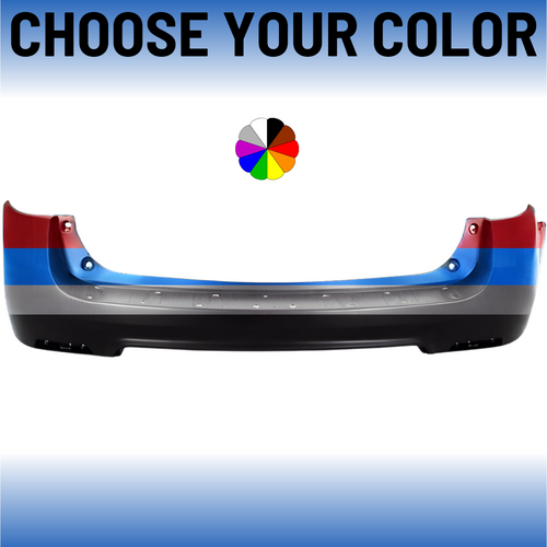 Rear Bumper Cover For 2010-2015 Chevrolet Equinox Without Sensors