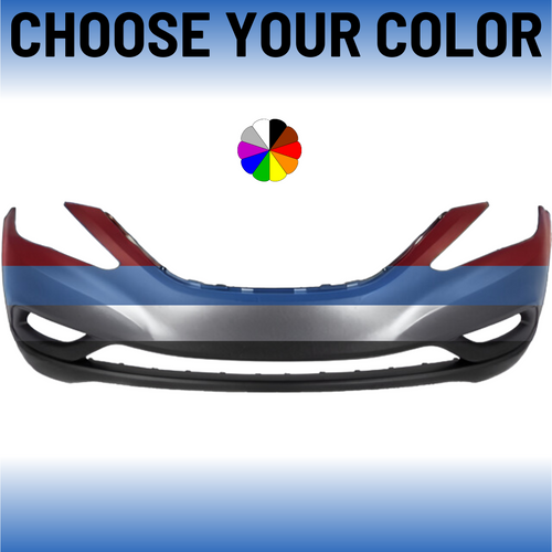 Front Bumper Cover For 2011-2013 Hyundai Sonata Without Hybrid