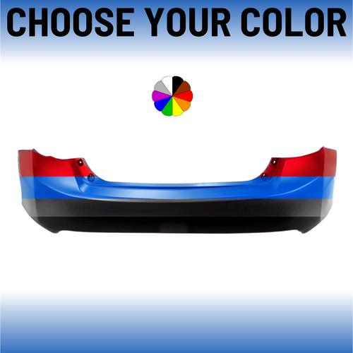 Rear Bumper Cover For 2013-2015 Honda Accord Sedan