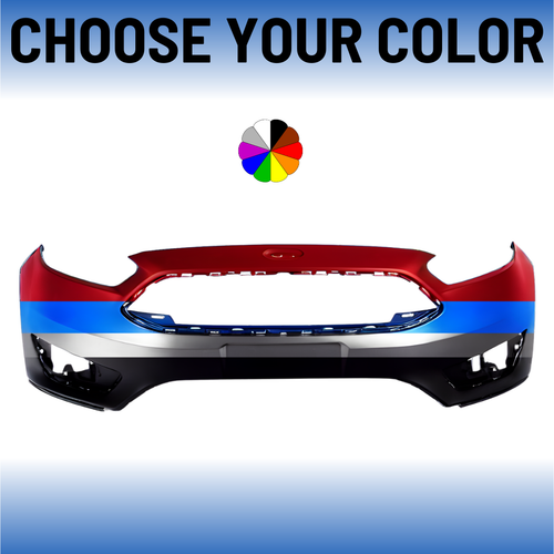 Front Bumper Cover For 2015-2018 Ford Focus