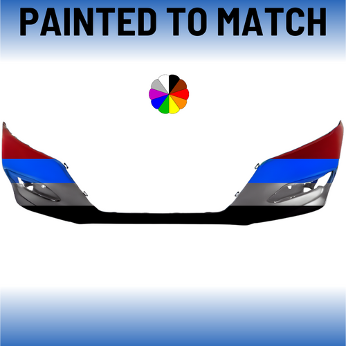 Front Bumper Cover For 2018-2020 Honda Accord Sedan Without Sensors